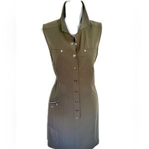 Daily Sports Dress - S green , polyester spandex